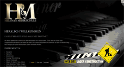 Desktop Screenshot of helenas-musikschule.de